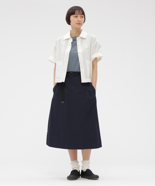 MHL.(エムエイチエル) スカート FINE COMPACT COTTON POPLIN MHL.(エムエイチエル) スカート FINE COMPACT COTTON POPLIN