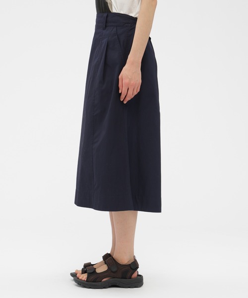 スカート FINE COMPACT COTTON POPLINの画像