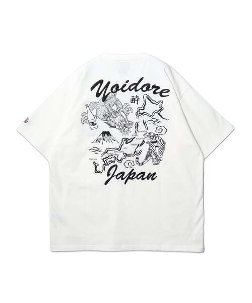 tシャツ 「YOIDORE」 龍と虎 スカJAPAN 刺しゅうTEE メンズ レディース