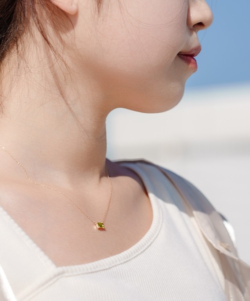 「Jewel closet by L&Co.」 ネックレス 12月 ネイビー レディース_画像3