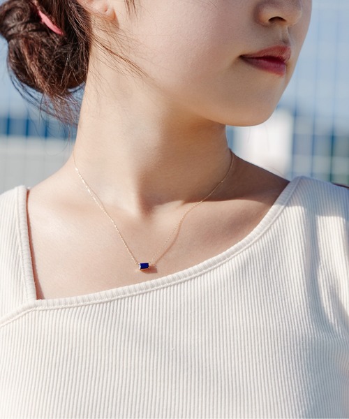 「Jewel closet by L&Co.」 ネックレス 12月 ネイビー レディース_画像5