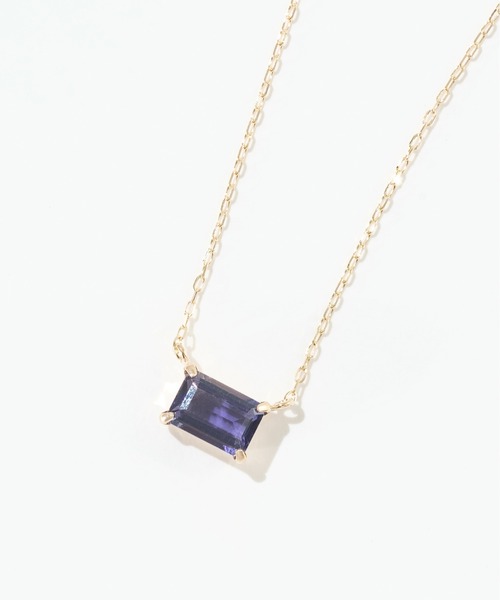 「Jewel closet by L&Co.」 ネックレス 12月 ネイビー レディース_画像6