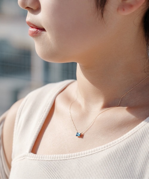 「Jewel closet by L&Co.」 ネックレス 12月 ネイビー レディース_画像9