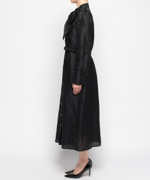 「LOULOU WILLOUGHBY」 長袖ワンピース 2 オレンジ レディース_画像3
