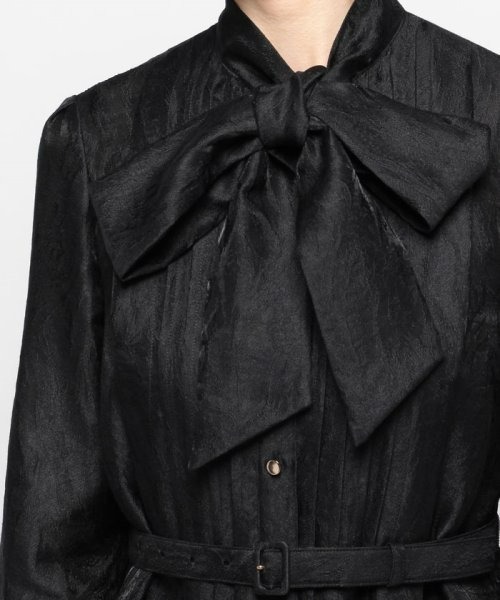 「LOULOU WILLOUGHBY」 長袖ワンピース 2 オレンジ レディース_画像5