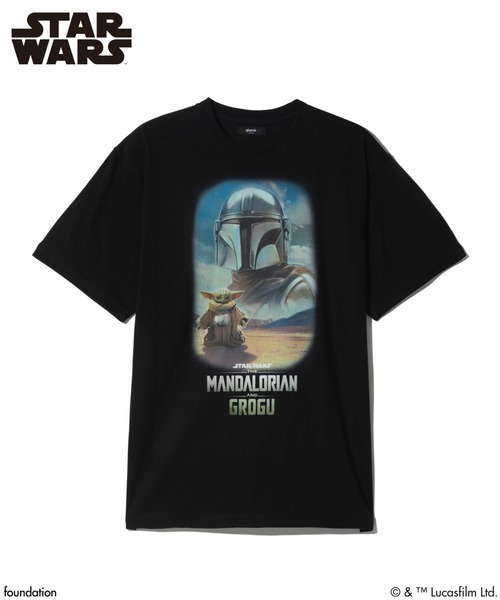glamb（グラム） tシャツ The Mandalorian and Grogu/T-shirt / マンダ