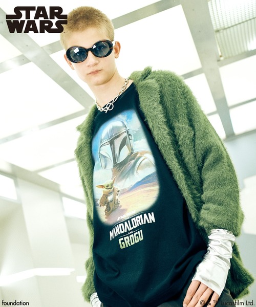 glamb（グラム） tシャツ The Mandalorian and Grogu/T-shirt / マンダ