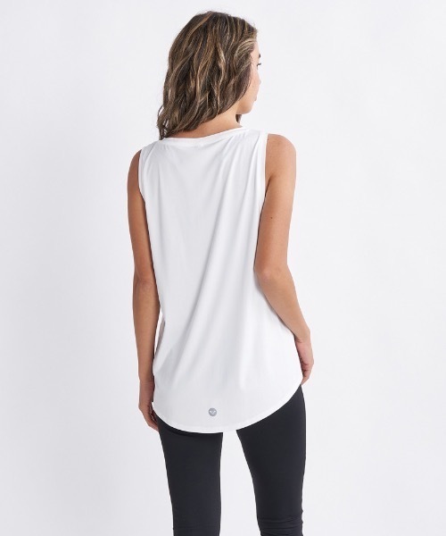 「ROXY」 ノースリーブトップス MEDIUM ブラック レディース_画像3