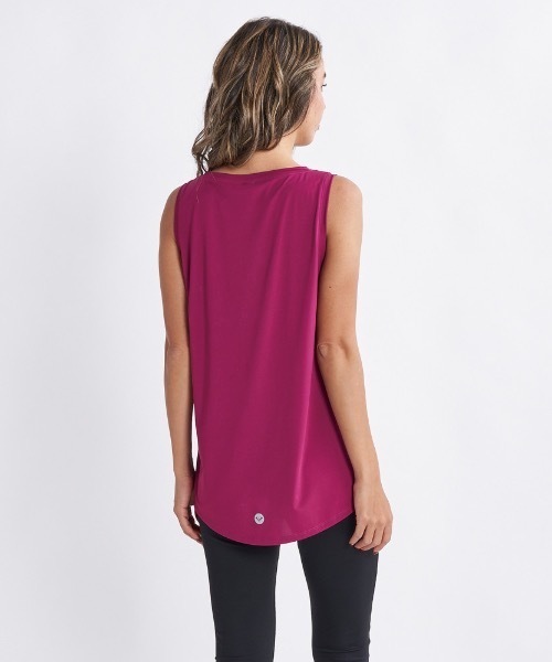 「ROXY」 ノースリーブトップス MEDIUM ブラック レディース_画像5