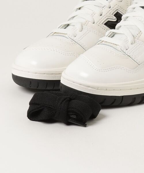 「New Balance」 ローカットスニーカー 25.0cm ブラック メンズ_画像5