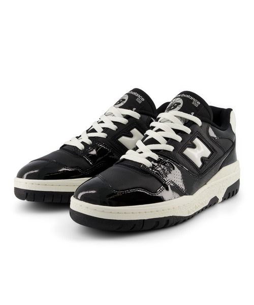 「New Balance」 ローカットスニーカー 25.0cm ブラック メンズ_画像6