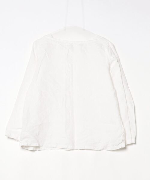 「nest Robe」 長袖ブラウス - ホワイト レディース_画像2