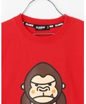 tシャツ バックスタイルファニーゴリラ半袖Tシ...の詳細画像5