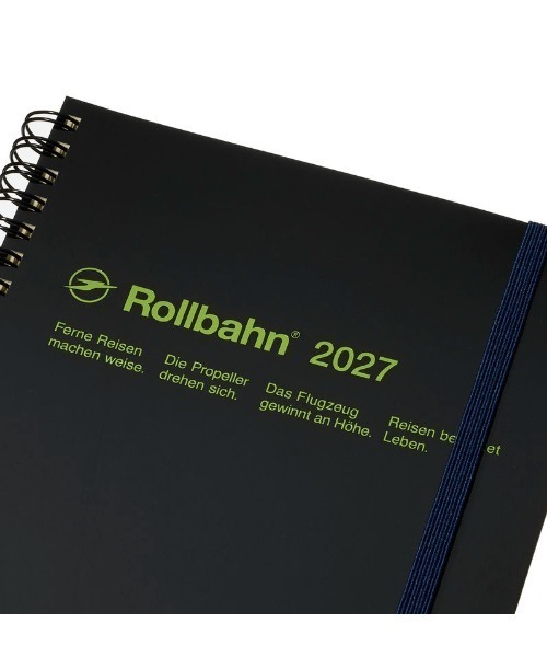 Rollbahn 手帳 「2027年版／2026年10月始まり手帳」ロルバーン