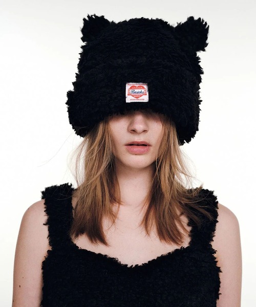 BASICKS（ベイシックス） ニット帽 ニットキャップ レディース Bear