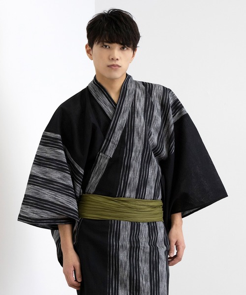 KYOETSU 浴衣 切替浴衣4点セット メンズ : ZOZOTOWN Yahoo!店