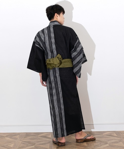 ❤ご予約専用　4806.浴衣　反物から切り売り　1反に変更　他 KYOETSU 浴衣 切替浴衣4点セット メンズ : ZOZOTOWN Yahoo!店