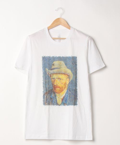 tシャツ 「Vincent van GOGH」SELF PORTRAIT BY VINCENT VAN GOGH TEE (UN) レディース メンズ tシャツ 「Vincent van GOGH」SELF PORTRAIT BY VINCENT VAN