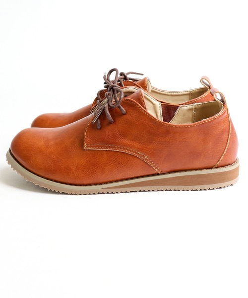 FUNALIVE（ファンアライブ） スリッポン PL レースアップフラット