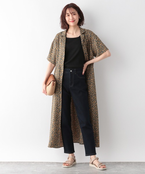 パンツ デニム ジーンズ ウツクシデニムスリムパンツ/256481 レディース | GLOBAL WORK | 03