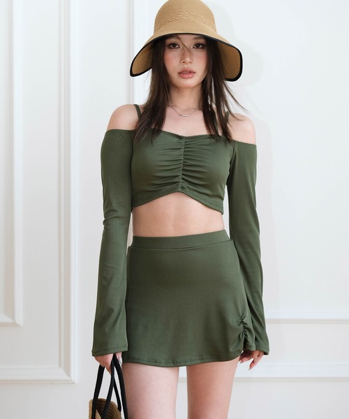 OSYAREVO（オシャレボ） 水着 水着 レディース セットアップ オフ