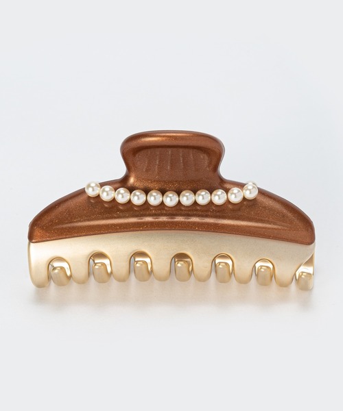 ALEXANDRE DE PARIS ゴールド ヘアクリップ ALEXANDRE DE PARIS ヘアクリップ VENDOME CLIP MEDIUM