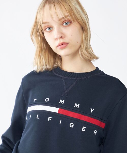 VERSACE フレンチコットンテリー スウェットシャツ トレーナー TOMMY HILFIGER トレーナー スウェット 「オンライン限定」TINO