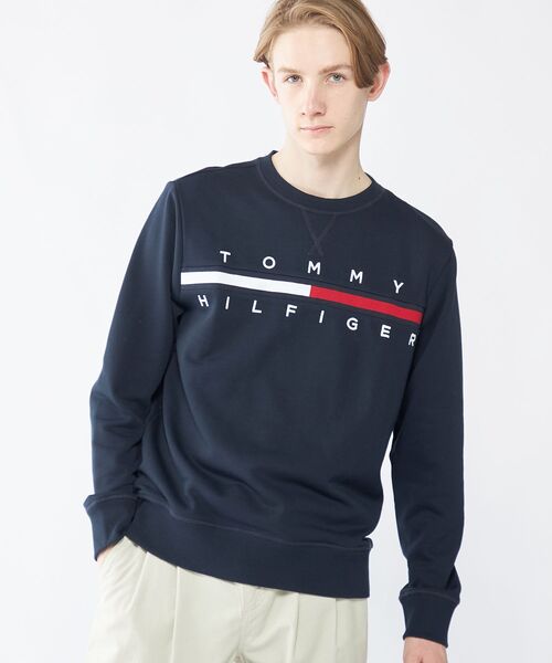 【★安心の定価販売★】 HILFIGER TOMMY トレーナー 「オンライン限定」TINO スウェット トップス