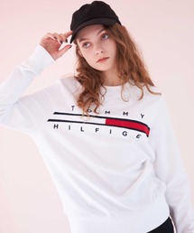 VERSACE フレンチコットンテリー スウェットシャツ トレーナー TOMMY HILFIGER トレーナー スウェット 「オンライン限定」TINO