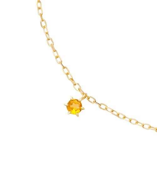 【新品】カナル4℃ ブレスレット 11月誕生石 K10 canal1342 新品】カナル4℃ ブレスレット 11月誕生石 K10 canal1342 (4