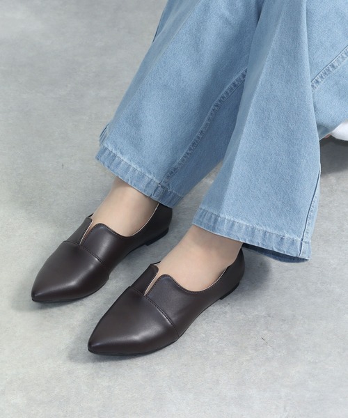 【交渉歓迎】トリーバーチ　デニム生地フラットパンプス 交渉歓迎】トリーバーチ デニム生地フラットパンプス フラットシューズ