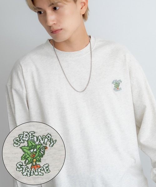 tシャツ 「SIDEWAY STANCE」オリジナル ワンポイント刺繍 ロンT メンズ レディース | SIDEWAY STANCE | 15