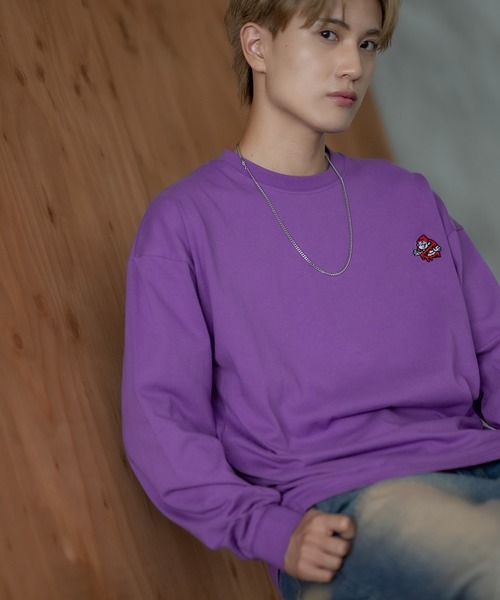 tシャツ 「SIDEWAY STANCE」オリジナル ワンポイント刺繍 ロンT メンズ レディース | SIDEWAY STANCE | 30