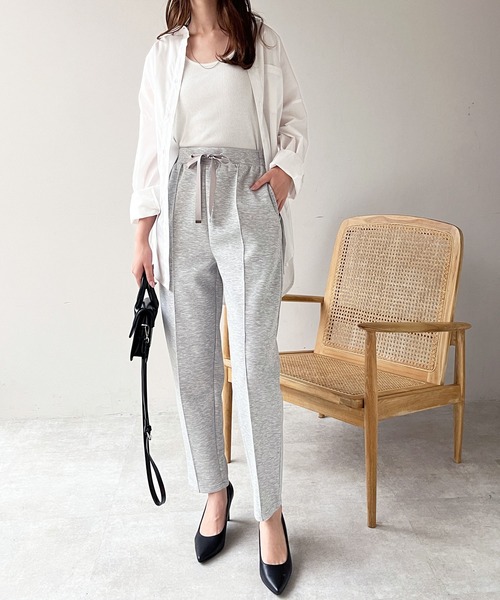 GeeRA（ジーラ） パンツ 楽ちん！ストレッチ美ラインテーパードパンツ