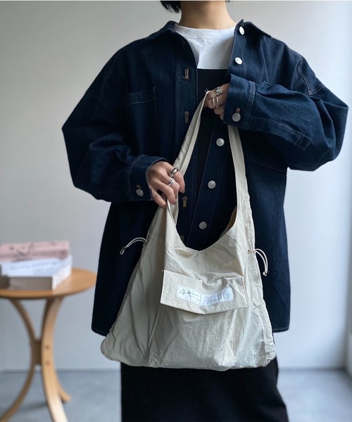 sakishimatokyo トートバッグ 「撥水加工つき」「軽量」ドロストトート