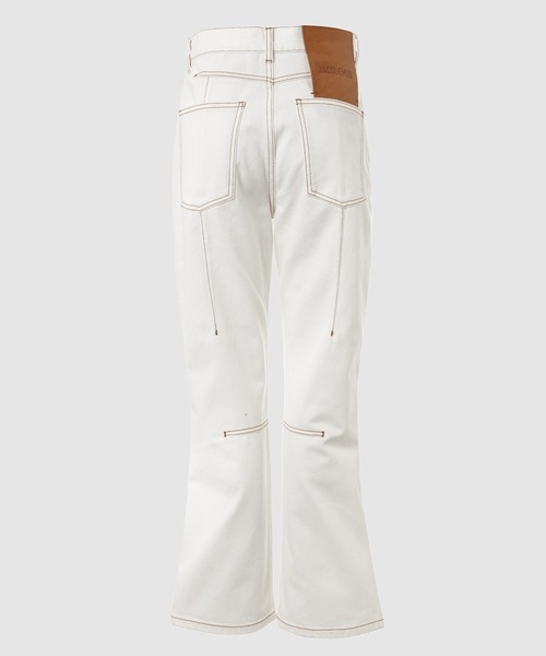 デニム・ジーパン Le De Nimes Jeans The wide de-Nîmes denim pants by JACQUEMUS | Official website