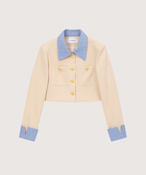 LA POMME petit（ラポミ・プチ） セットアップ 新色登場！ベルト付き
