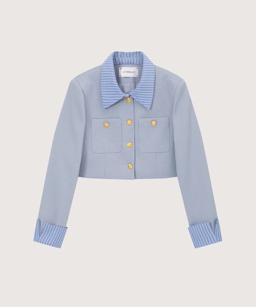 LA POMME petit（ラポミ・プチ） セットアップ 新色登場！ベルト付き