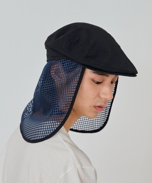 override 帽子 ベレー帽 OVERRIDE REN MESH SUNSHADE HUNTING