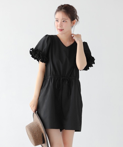 Fit more ラッシュガード 「ZOZO限定商品」袖フリルロンパース