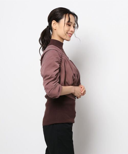 LAGUNAMOON」 7分袖ブラウス FREE ブラック レディース : 81769314 