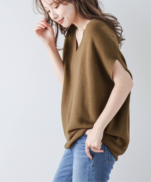 新春初売り La-gemme ニット セーター コクーンVネックニット レディース レディースウェア