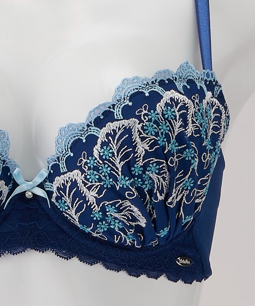 Dolce Fiora ブラジャー ショーツセット 「楽して美胸ブラ