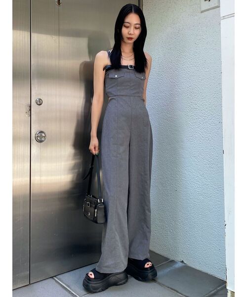 ✩ EMODA オールインワン♡ EMODA オールインワン サイドカットポケットオールインワン
