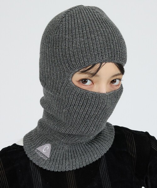 jichoi バラクラバ 24AW BALACLAVAグレー ニット帽 スリーブ jichoi