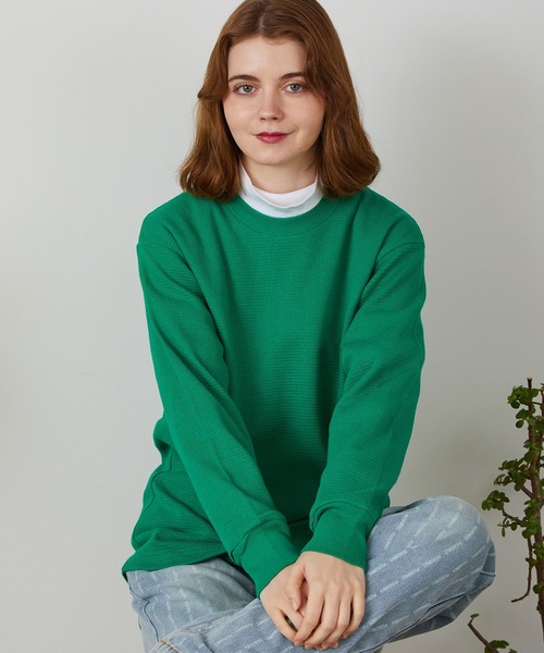 FTW サーマル L セール】Washed Inside-out Thermal T-shirt/ウォッシュ