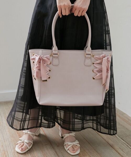 MAJESTIC LEGON（マジェスティックレゴン） トートバッグ サイドレース