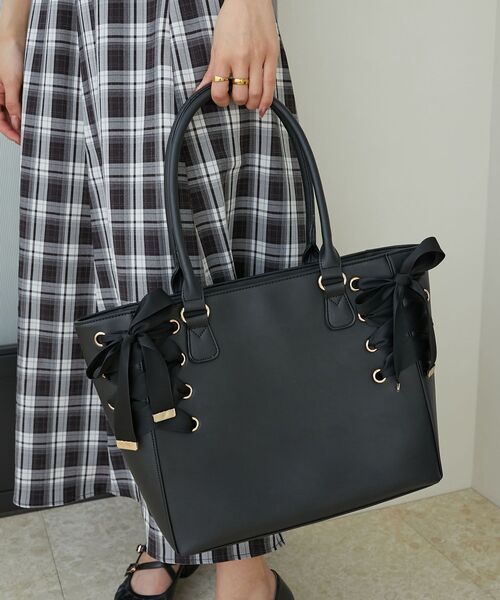 MAJESTIC LEGON（マジェスティックレゴン） トートバッグ サイドレース