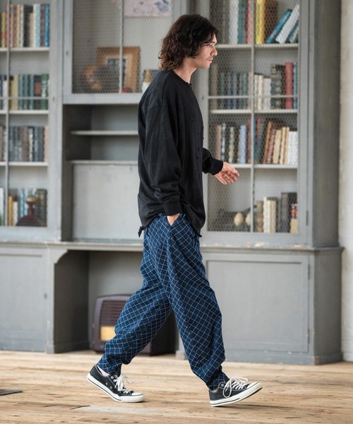 CAMBIO ジーンズ mp12636- Diamond Quilted Denim Balloon Pants