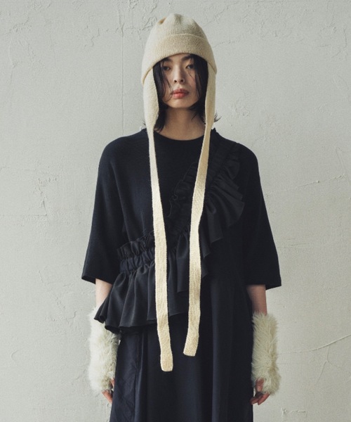 ORIENT MILLINERY ニット帽 ニットキャップ LONG WINTER レディース